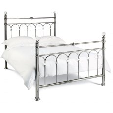 Krystal Antique Nickel Bedstead King 150cm