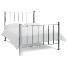 Madison Shiny Nickel Bedstead King 150cm