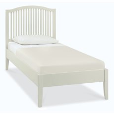 Ashby Soft Grey Slatted Bedstead Single 90cm