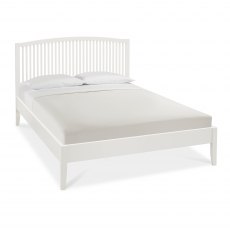 Ashby White Slatted Bedstead Small Double 122cm