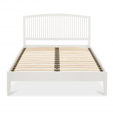 Ashby White Slatted Bedstead Double 135cm