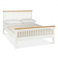 Atlanta Two Tone High Footend Bedstead King 150cm