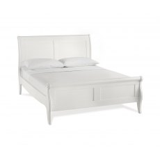 Chantilly White Panel Bedstead Double 135cm