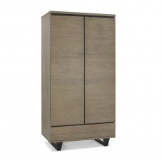 Tivoli Weathered Oak Double Wardrobe