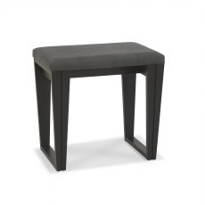 Tivoli Peppercorn Stool - Dark Grey Fabric