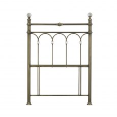 Krystal Antique Brass Headboard Single 90cm