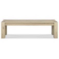 Turin Aged Oak Bench