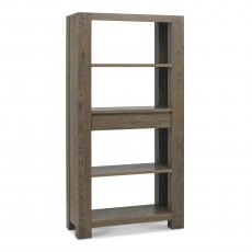 Logan Fumed Oak Display Cabinet