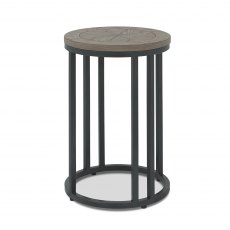 Monroe Silver Grey Side Table