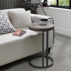 Monroe Silver Grey Sofa Table