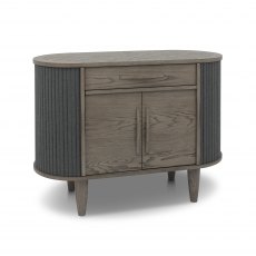 Monroe Silver Grey Narrow Sideboard