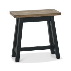 Camden Weathered Oak & Peppercorn Side Table