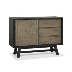 Camden Weathered Oak & Peppercorn Narrow Sideboard