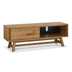 Camden Rustic Oak Entertainment Unit