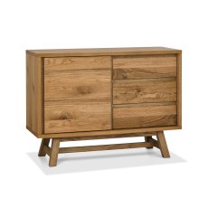 Camden Rustic Oak Narrow Sideboard