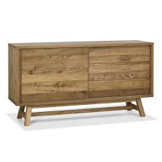 Camden Rustic Oak Wide Sideboard