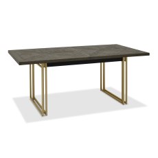 Athena Fumed Oak 6-8 Extension Dining Table