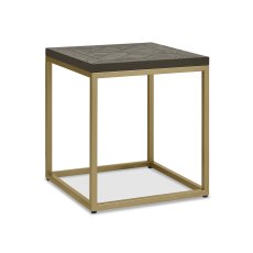 Athena Fumed Oak Lamp Table