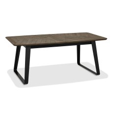 Emerson Weathered Oak & Peppercorn 6-8 Seater Extension Dining Table