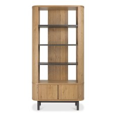 Vega Rustic Oak & Peppercorn Display Unit