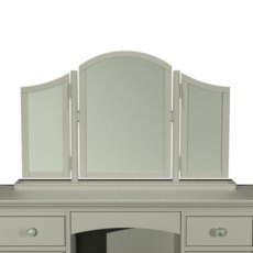 Alora Blue Grey Gallery Mirror