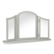 Alora Blue Grey Gallery Mirror