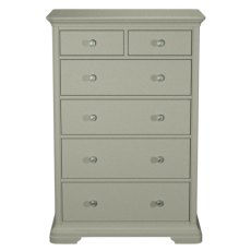 Alora Blue Grey 2+4 Tall Chest of Drawers