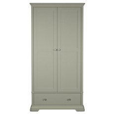Alora Blue Grey Double Wardrobe