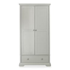 Alora Blue Grey Double Wardrobe