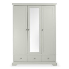 Alora Blue Grey Triple Wardrobe