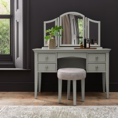 Alora Blue Grey Dressing Table