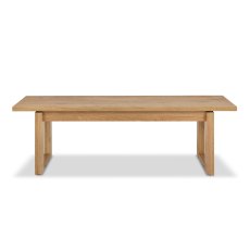 Delta Rustic Oak Dining Bench