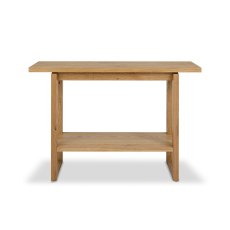 Delta Rustic Oak Console Table