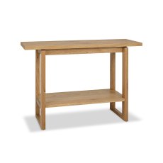 Delta Rustic Oak Console Table