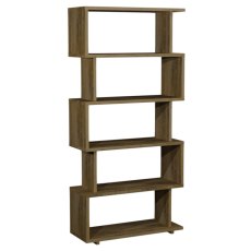 Delta Rustic Oak Open Display Unit