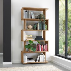 Delta Rustic Oak Open Display Unit