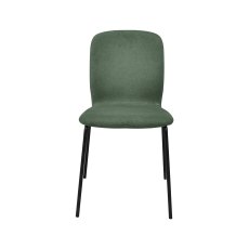 Felix - Green Stackable Chair with Black Legs (4 in a Carton)