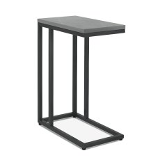 Sofia - Matt Grey Sintered Stone Sofa Table