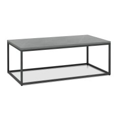 Sofia - Matt Grey Sintered Stone Coffee Table