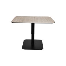 Jenson - Matt Beige Sintered Stone Gas Lift Adjustable Coffee to Sofa Height Table