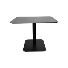 Jenson - Matt Grey Sintered Stone Gas Lift Adjustable Coffee to Sofa Height Table