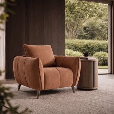Elara Terracotta Armchair