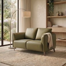 Atlas Green 2 Seater Sofa