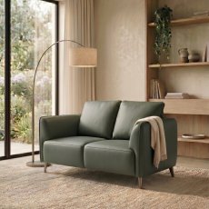 Atlas Green 2 Seater Sofa