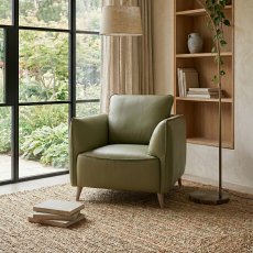Atlas Green Armchair