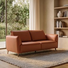 Atlas Tan 3 Seater Sofa