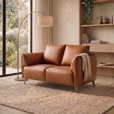 Atlas Tan 2 Seater Sofa