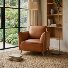 Atlas Tan Armchair