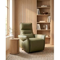 Enzo Green Recliner Armchair