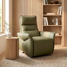 Enzo Green Recliner Armchair